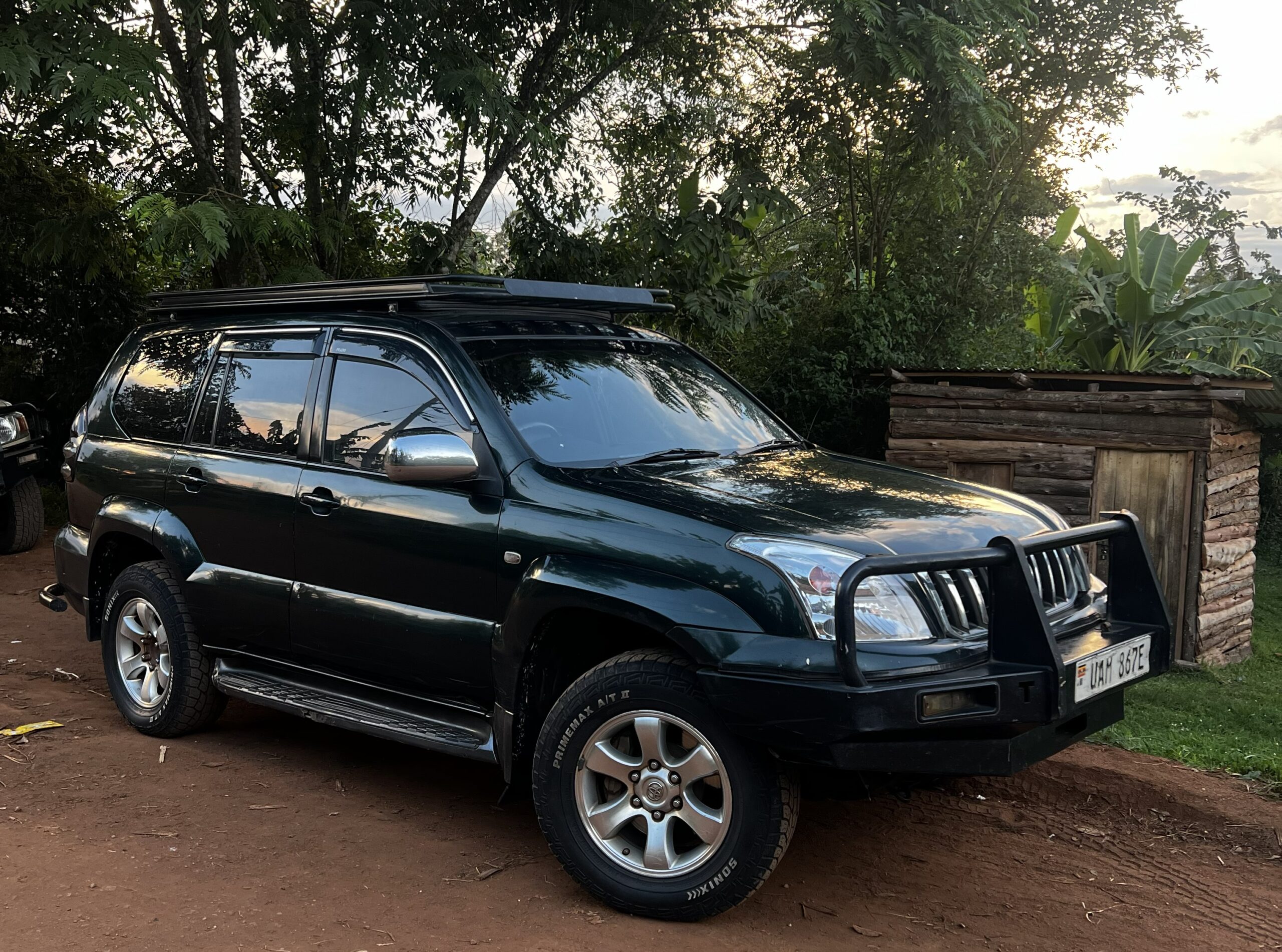 Rent Land Cruiser Prado in Uganda - 4x4 Best self drive car